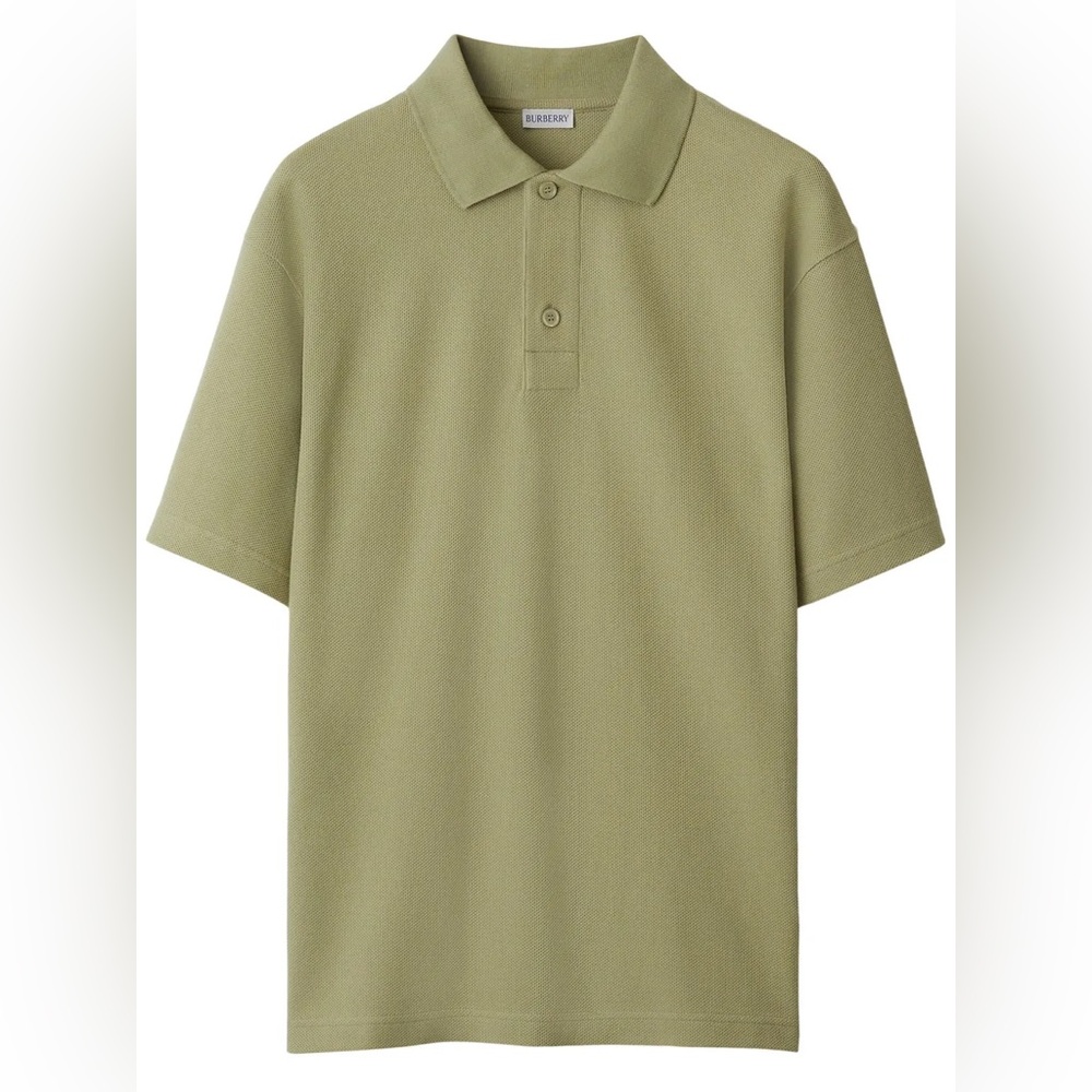 NWT!! BURBERRY Men’s Polo Hunter Green size L